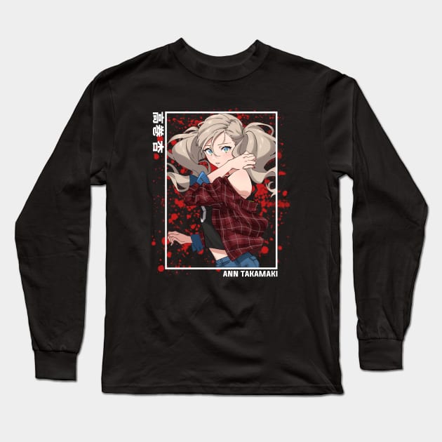 Ann Takamaki Persona 5 Long Sleeve T-Shirt by Otaku Emporium